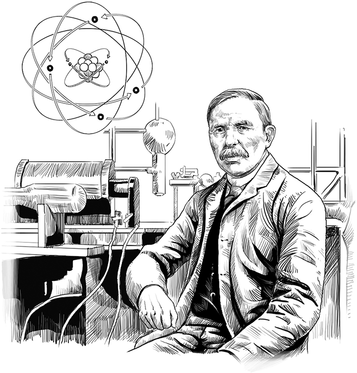 英国著名物理学家卢瑟福,是1908年度诺贝尔化学奖的获得者